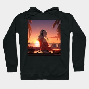 Dj Console Sunrise Paradise Party Hoodie